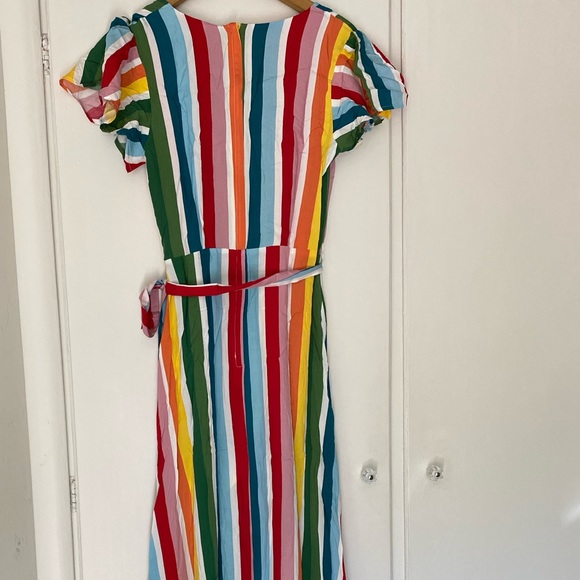 Modcloth Collectif rainbow maxi S - Picture 4 of 5